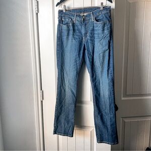 Levi’s Straight Leg Blue Jeans 30